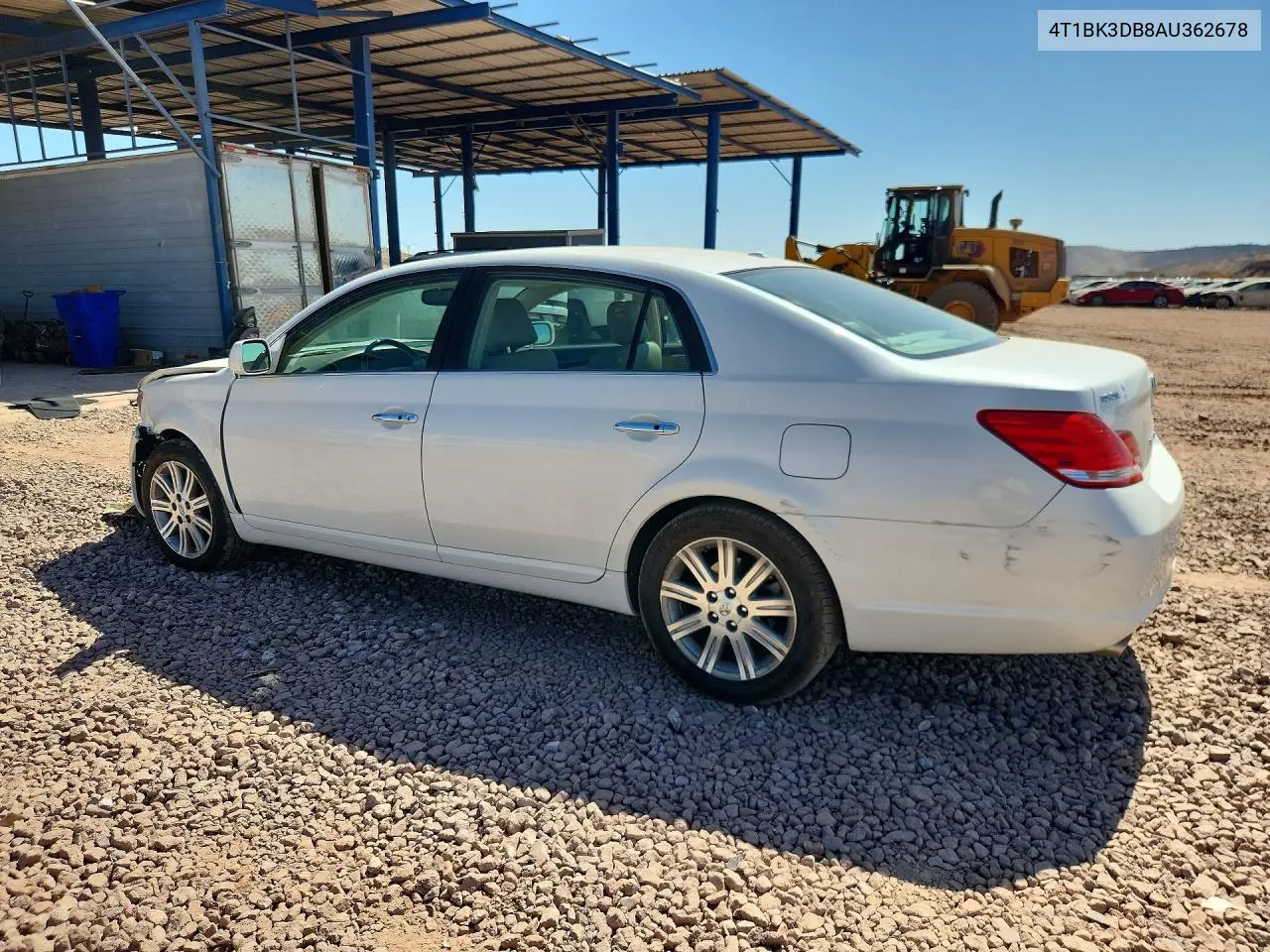 2010 Toyota Avalon Limited VIN: 4T1BK3DB8AU362678 Lot: 60500456
