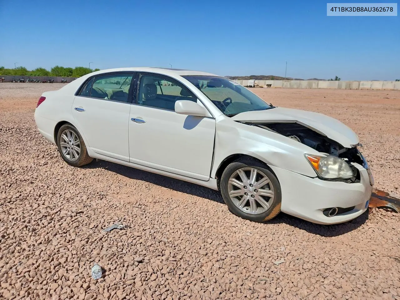 2010 Toyota Avalon Limited VIN: 4T1BK3DB8AU362678 Lot: 60500456