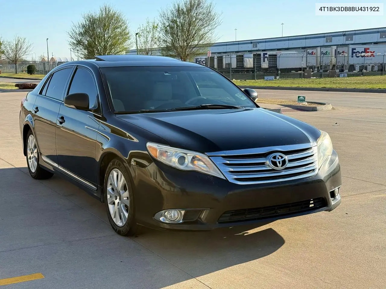 2011 Toyota Avalon Base VIN: 4T1BK3DB8BU431922 Lot: 54531996