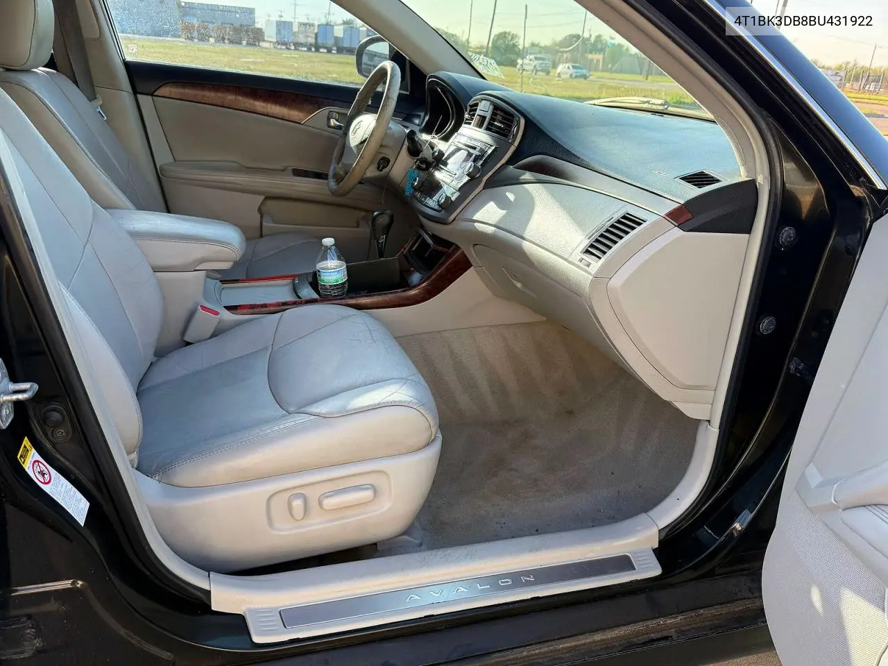 2011 Toyota Avalon Base VIN: 4T1BK3DB8BU431922 Lot: 54531996