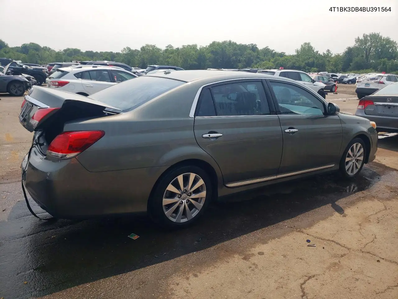 2011 Toyota Avalon Limited VIN: 4T1BK3DB4BU391564 Lot: 59813946