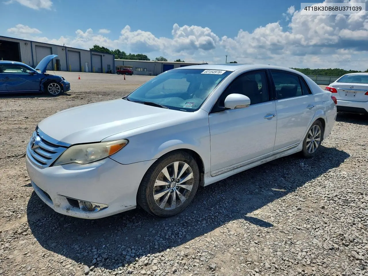 2011 Toyota Avalon Limited VIN: 4T1BK3DB6BU371039 Lot: 60154976