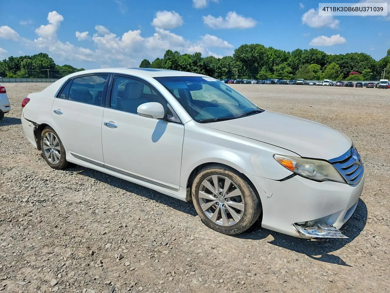 2011 Toyota Avalon Limited VIN: 4T1BK3DB6BU371039 Lot: 60154976
