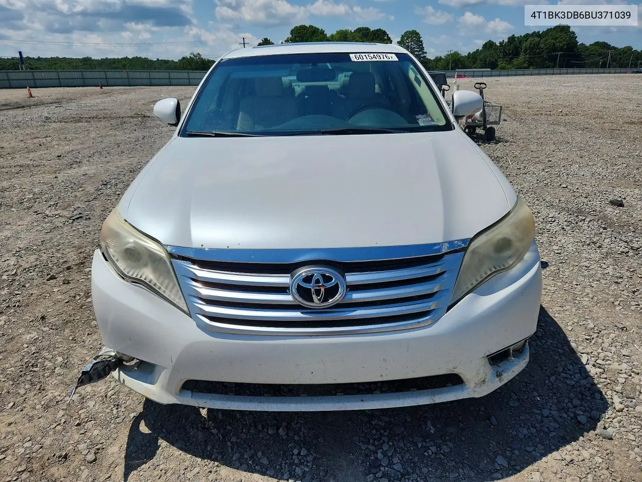 2011 Toyota Avalon Limited VIN: 4T1BK3DB6BU371039 Lot: 60154976