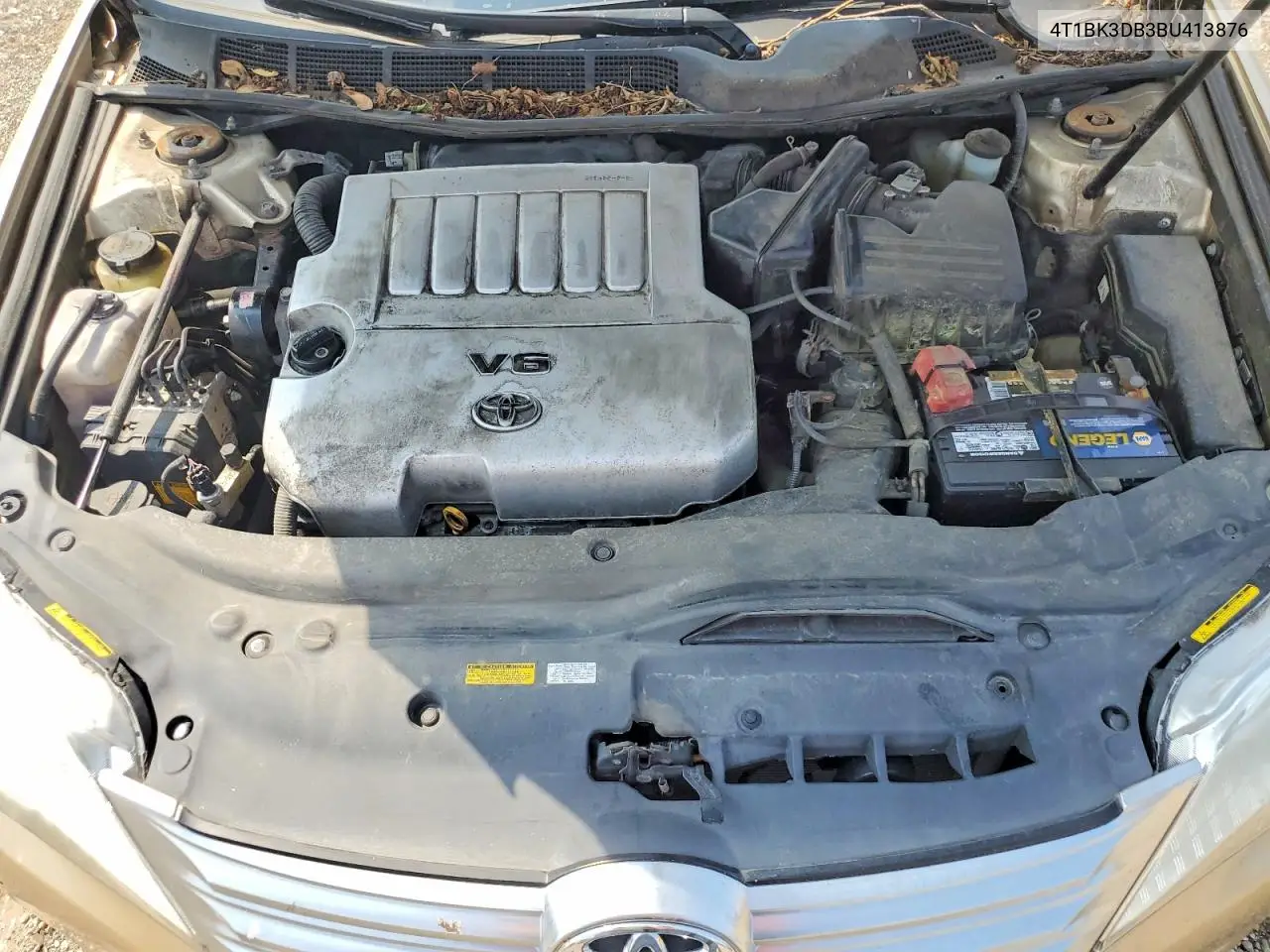 2011 Toyota Avalon Limited VIN: 4T1BK3DB3BU413876 Lot: 60527566