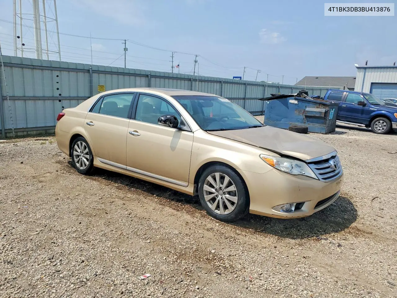 2011 Toyota Avalon Limited VIN: 4T1BK3DB3BU413876 Lot: 60527566
