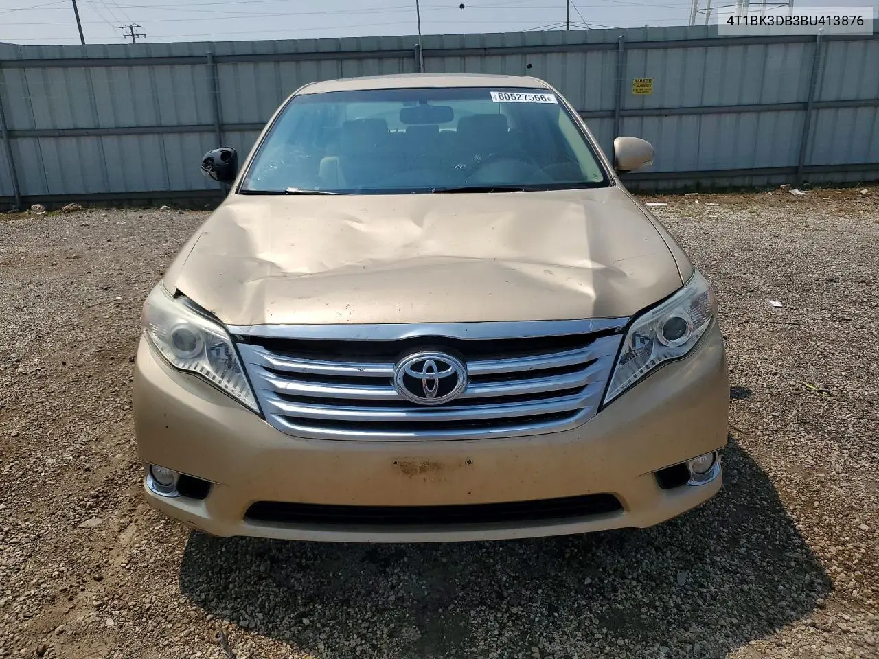 2011 Toyota Avalon Limited VIN: 4T1BK3DB3BU413876 Lot: 60527566
