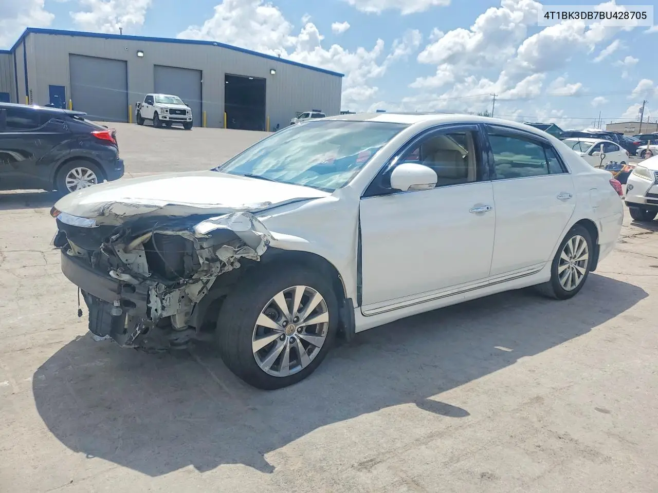 2011 Toyota Avalon Limited VIN: 4T1BK3DB7BU428705 Lot: 60630576