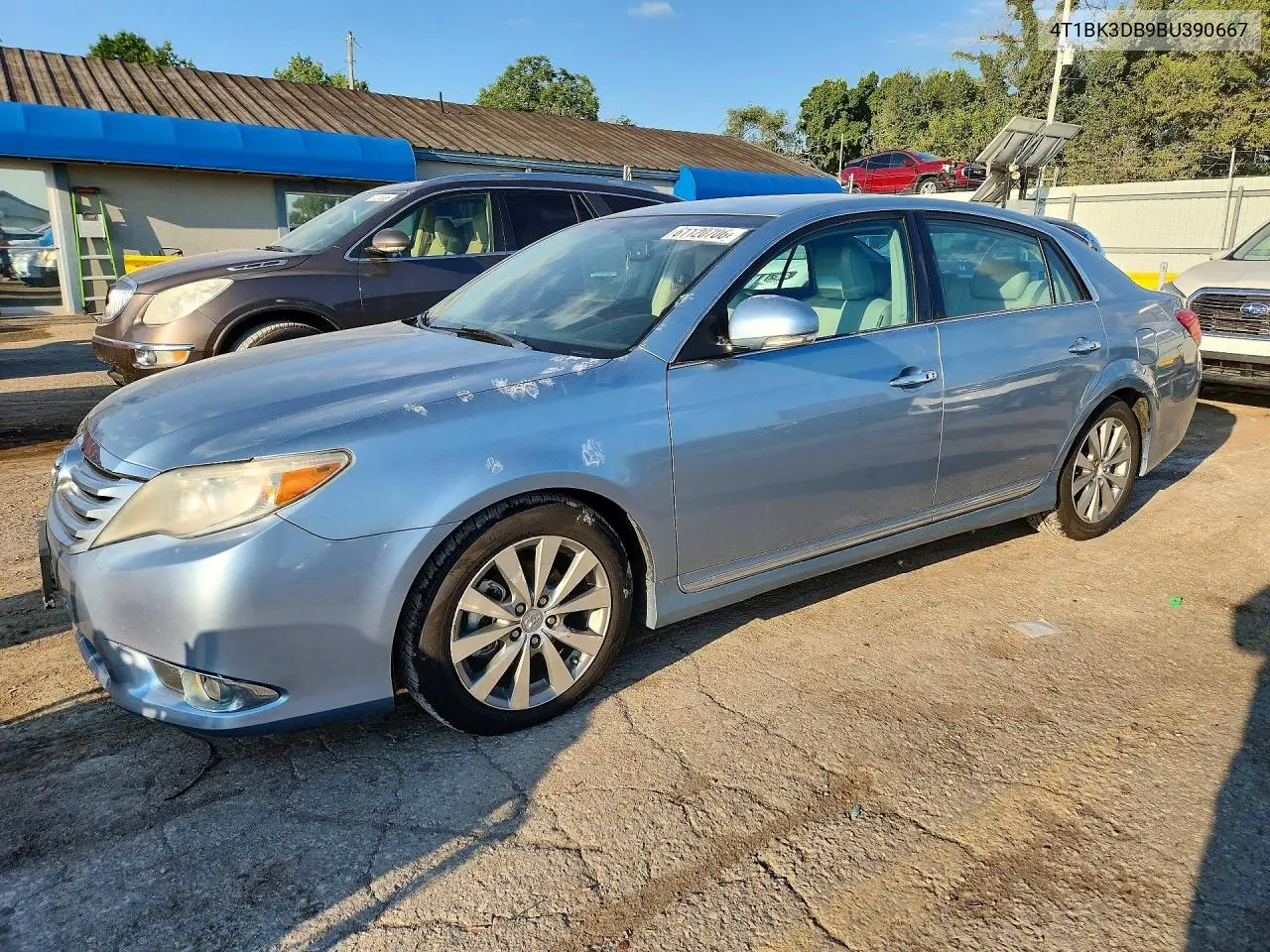 2011 Toyota Avalon Limited VIN: 4T1BK3DB9BU390667 Lot: 61120706