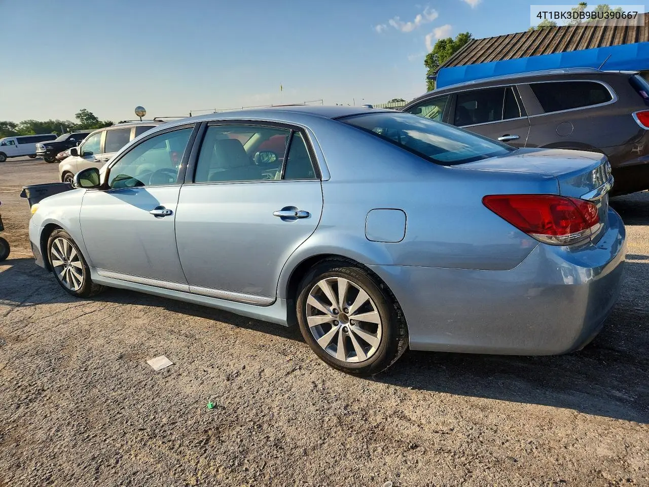 2011 Toyota Avalon Limited VIN: 4T1BK3DB9BU390667 Lot: 61120706