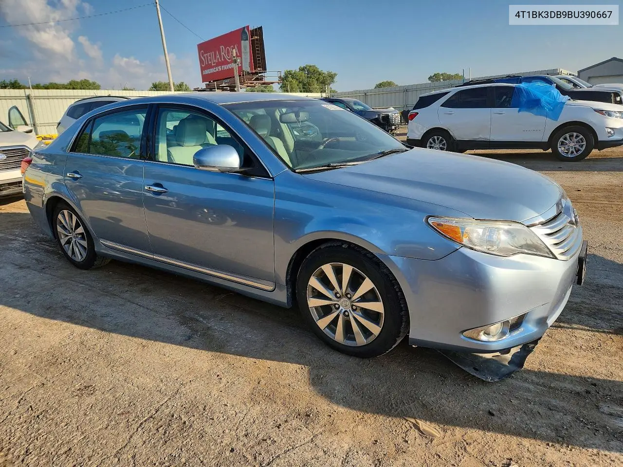 2011 Toyota Avalon Limited VIN: 4T1BK3DB9BU390667 Lot: 61120706