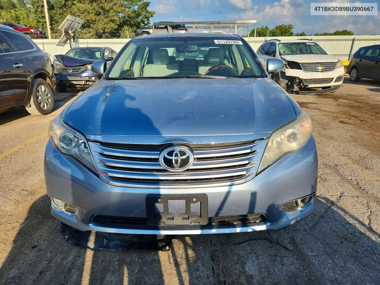 2011 Toyota Avalon Limited VIN: 4T1BK3DB9BU390667 Lot: 61120706