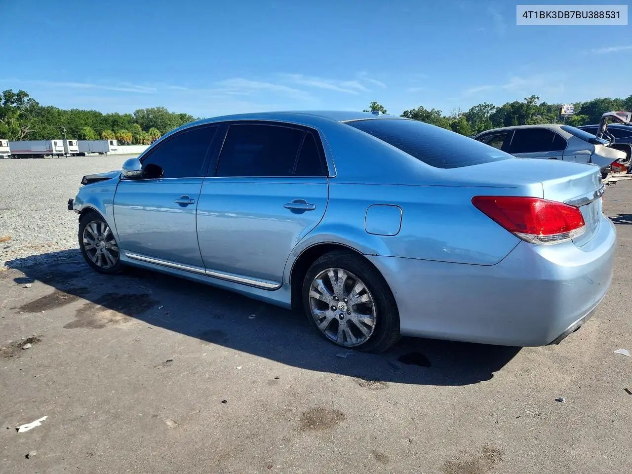 2011 Toyota Avalon Base VIN: 4T1BK3DB7BU388531 Lot: 61121826