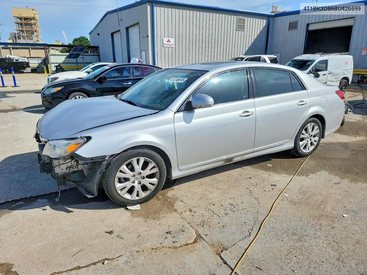2011 Toyota Avalon Base VIN: 4T1BK3DB6BU426699 Lot: 61245616