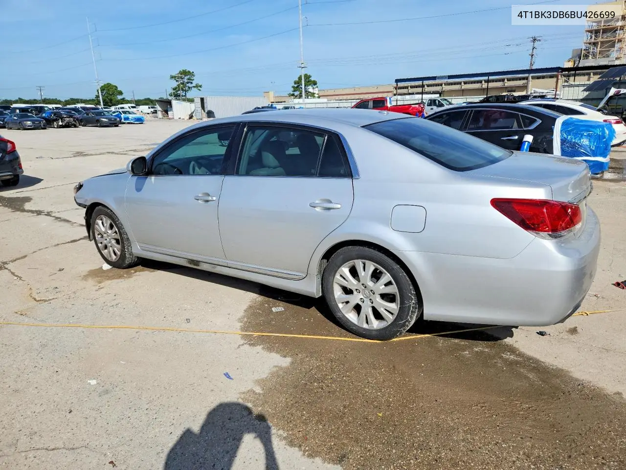 2011 Toyota Avalon Base VIN: 4T1BK3DB6BU426699 Lot: 61245616