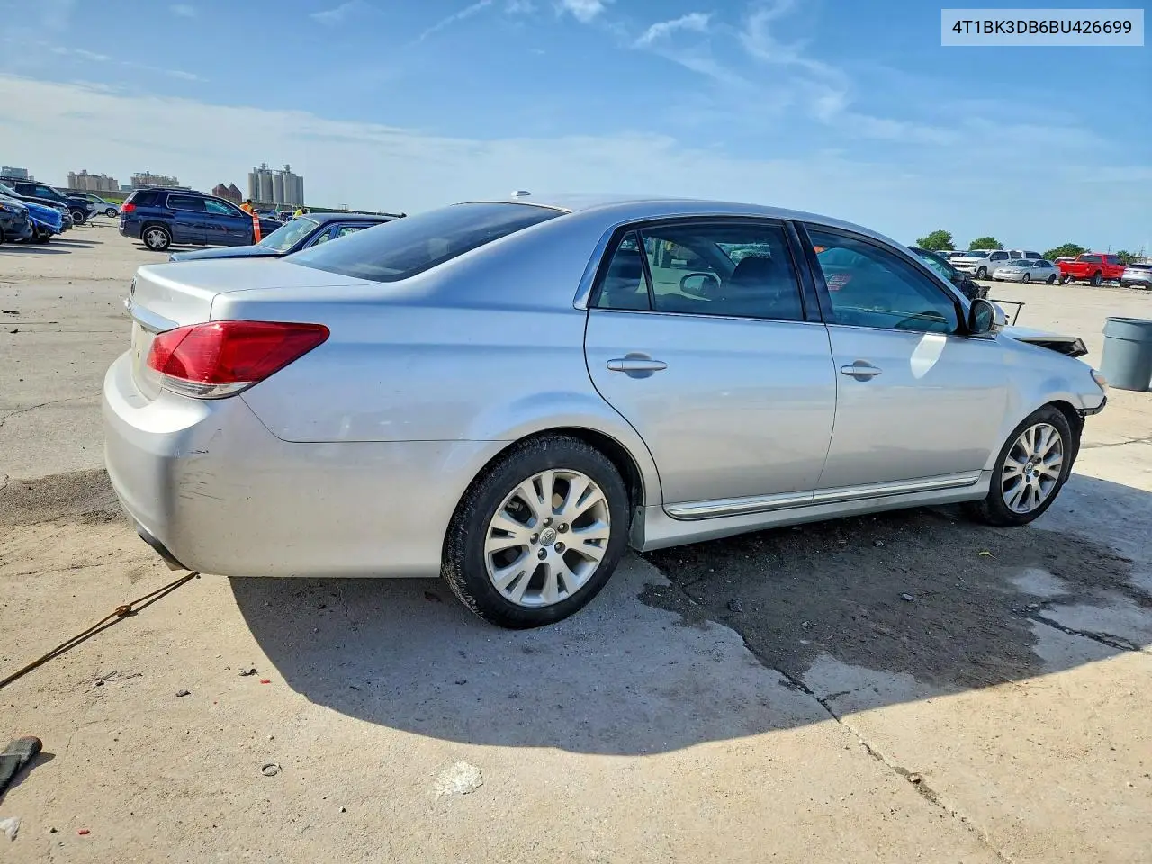 2011 Toyota Avalon Base VIN: 4T1BK3DB6BU426699 Lot: 61245616