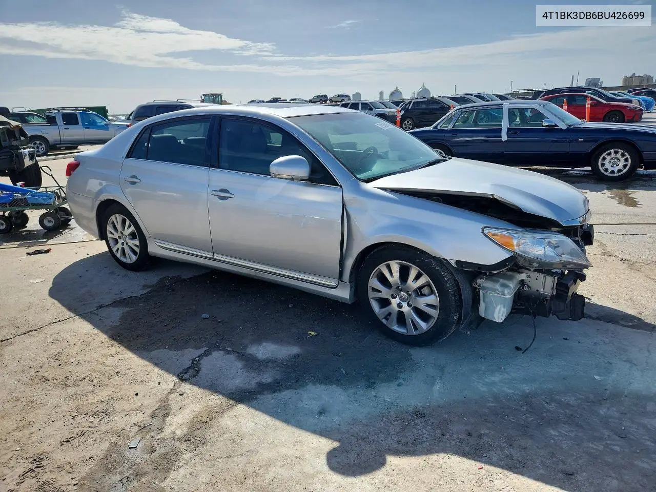 2011 Toyota Avalon Base VIN: 4T1BK3DB6BU426699 Lot: 61245616