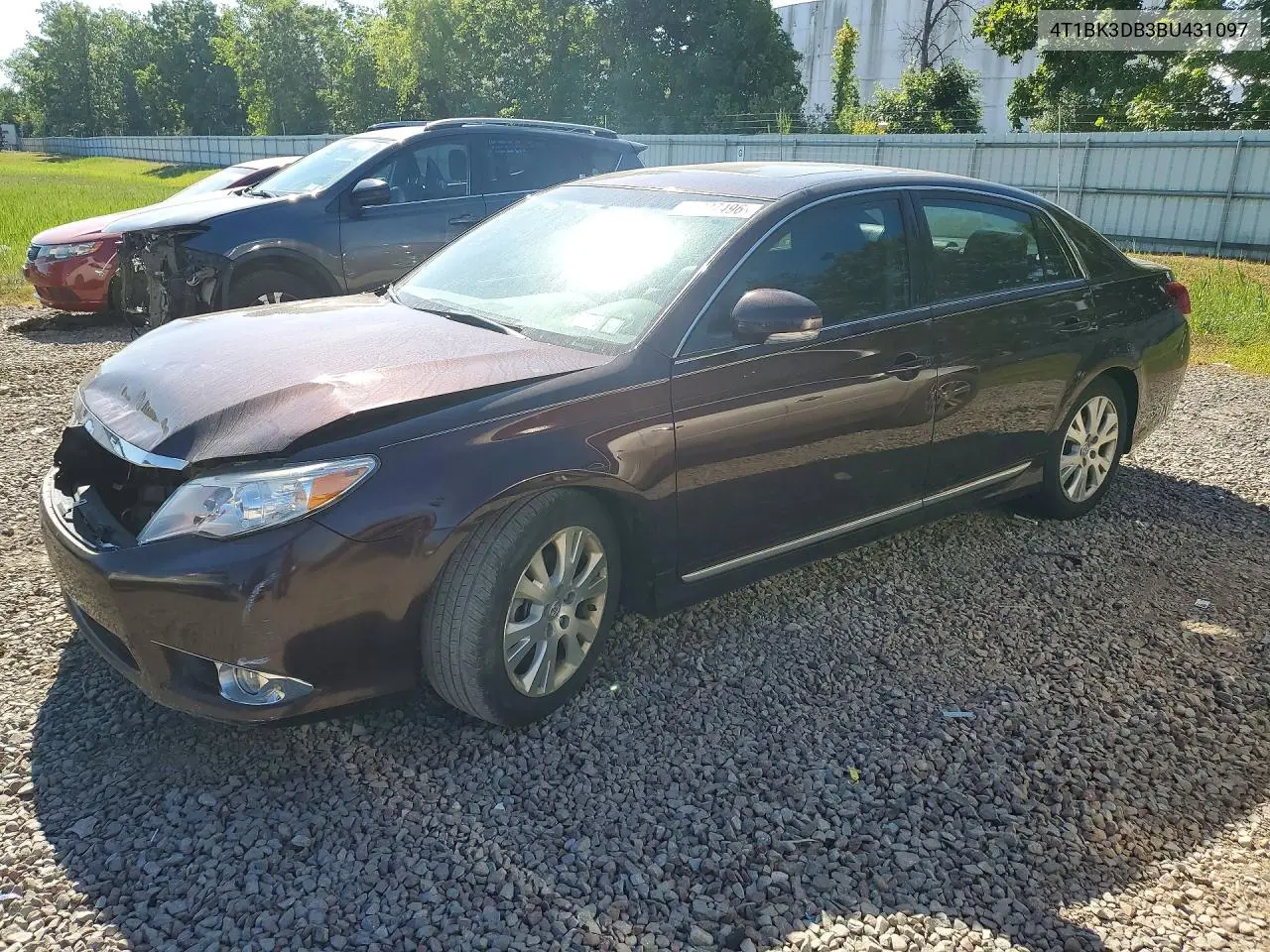 2011 Toyota Avalon Base VIN: 4T1BK3DB3BU431097 Lot: 61327496
