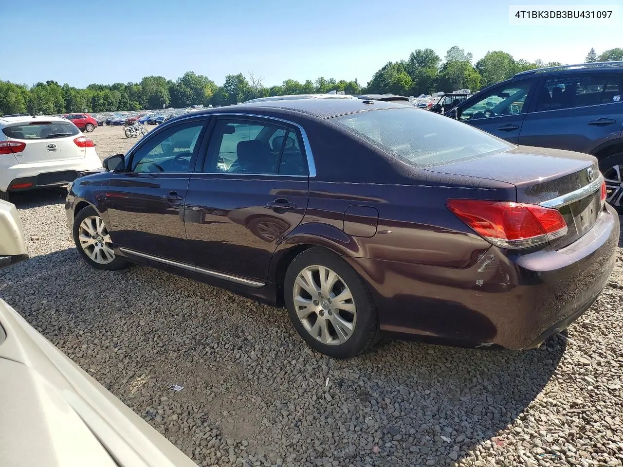 2011 Toyota Avalon Base VIN: 4T1BK3DB3BU431097 Lot: 61327496