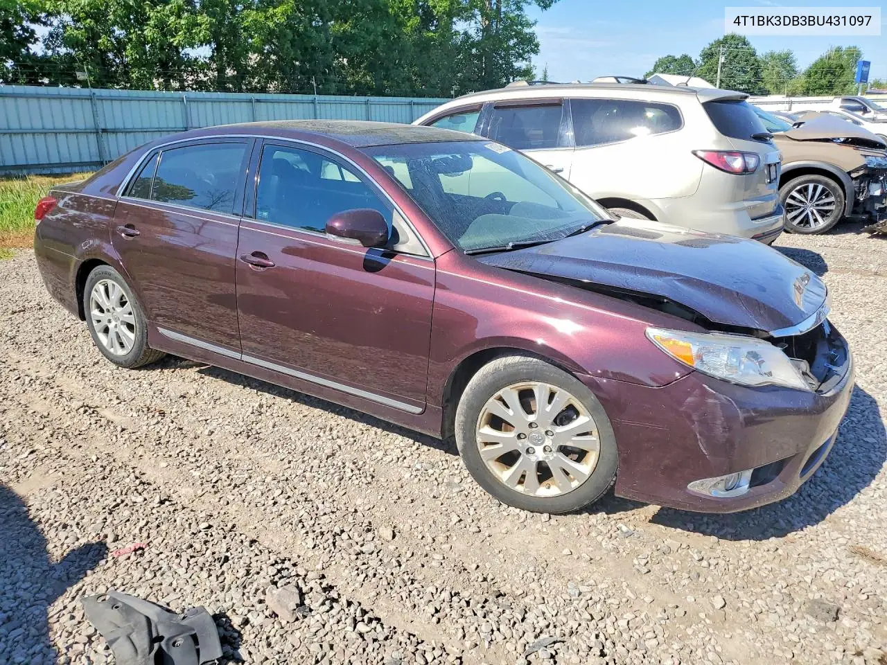 2011 Toyota Avalon Base VIN: 4T1BK3DB3BU431097 Lot: 61327496