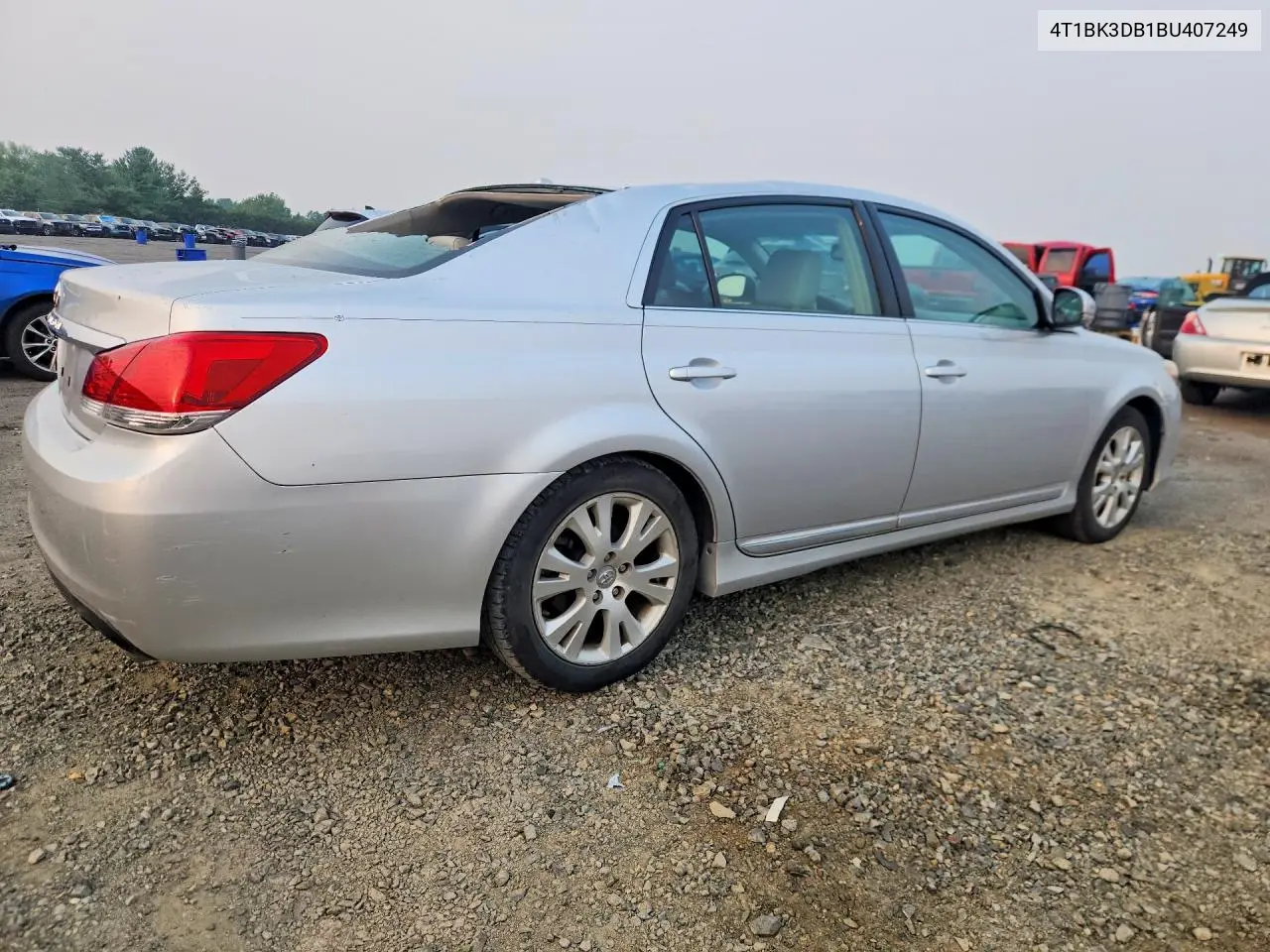 2011 Toyota Avalon Base VIN: 4T1BK3DB1BU407249 Lot: 61531346