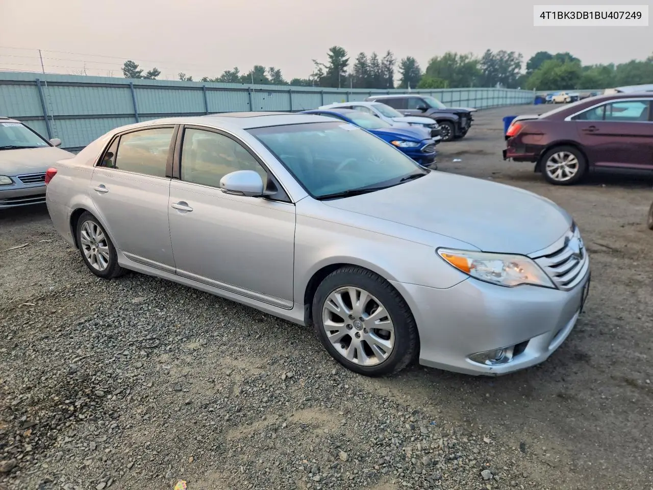 2011 Toyota Avalon Base VIN: 4T1BK3DB1BU407249 Lot: 61531346