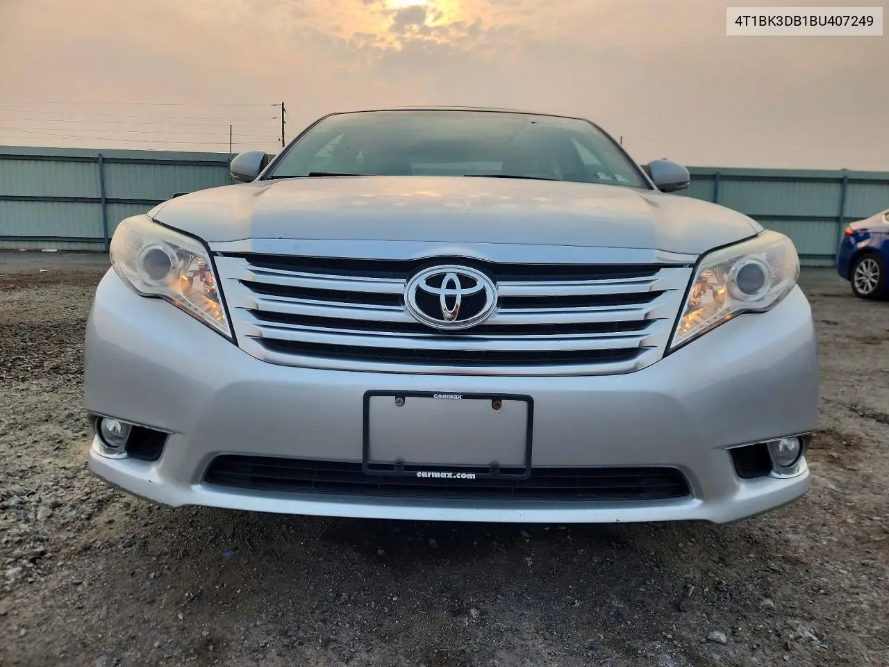 2011 Toyota Avalon Base VIN: 4T1BK3DB1BU407249 Lot: 61531346