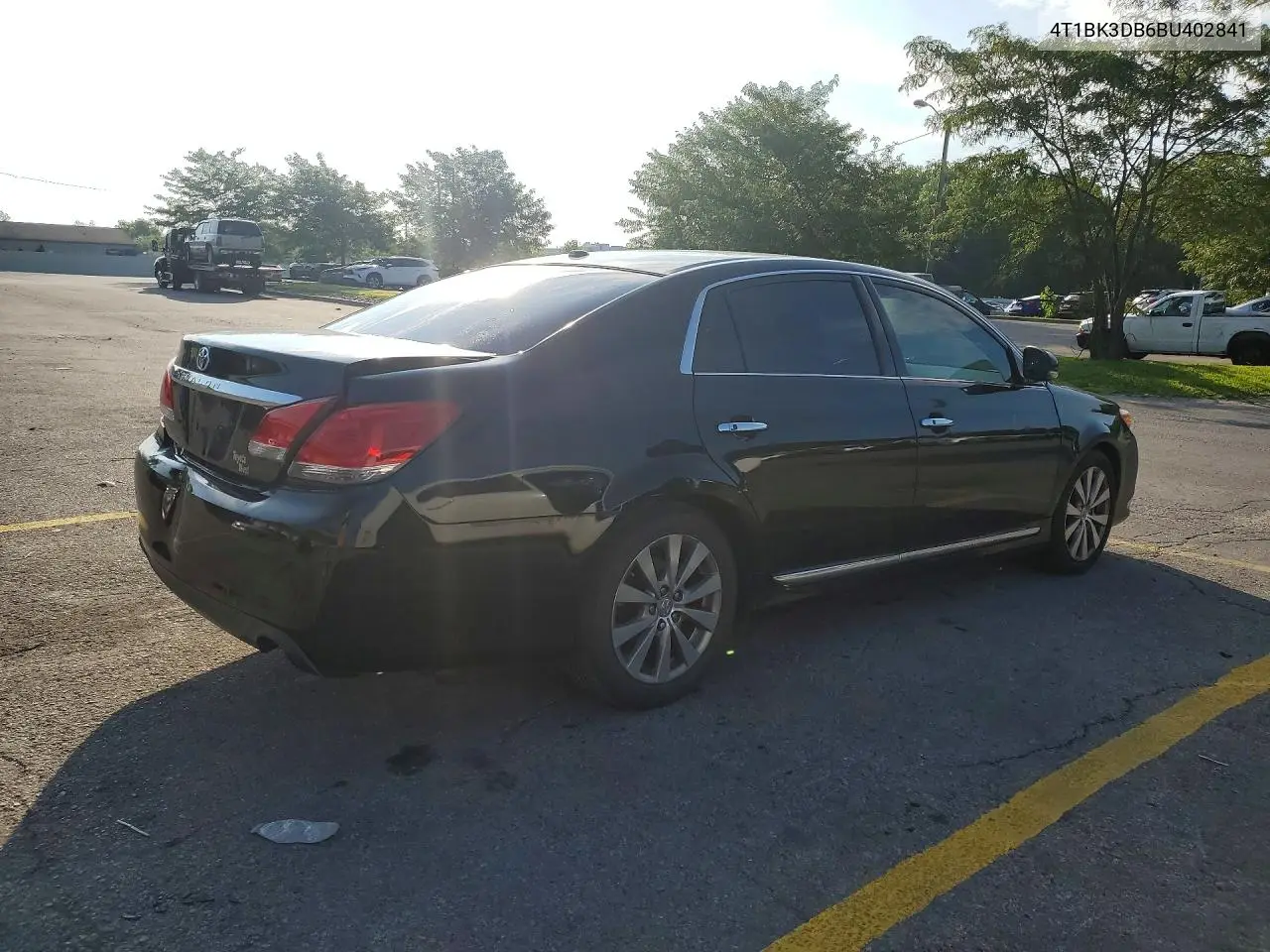 2011 Toyota Avalon Limited VIN: 4T1BK3DB6BU402841 Lot: 61581326