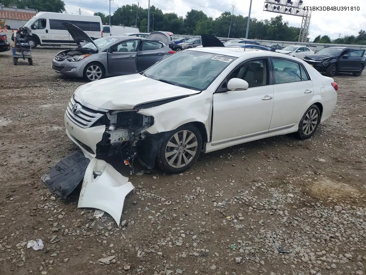 2011 Toyota Avalon Limited VIN: 4T1BK3DB4BU391810 Lot: 62041306