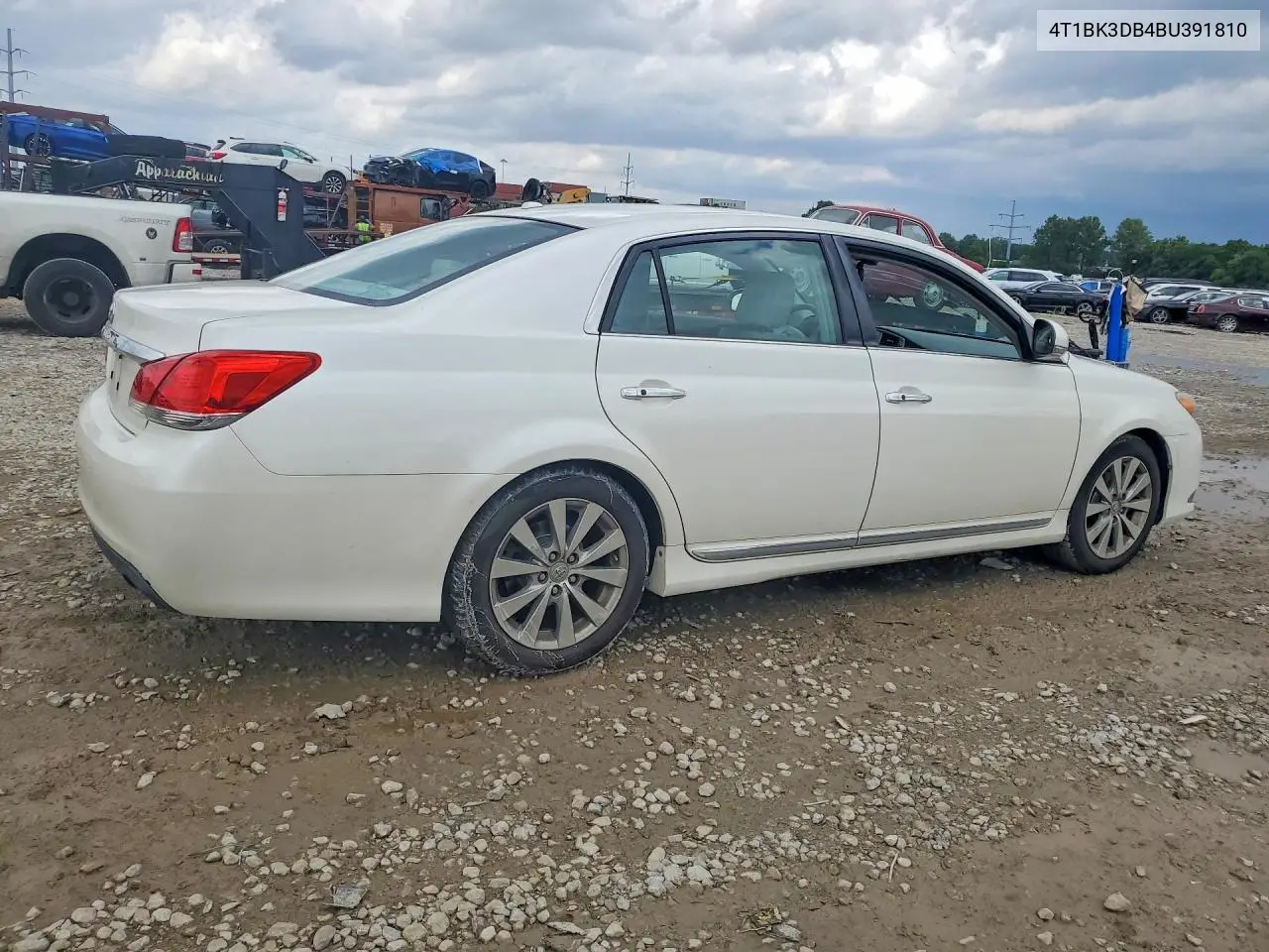 2011 Toyota Avalon Limited VIN: 4T1BK3DB4BU391810 Lot: 62041306