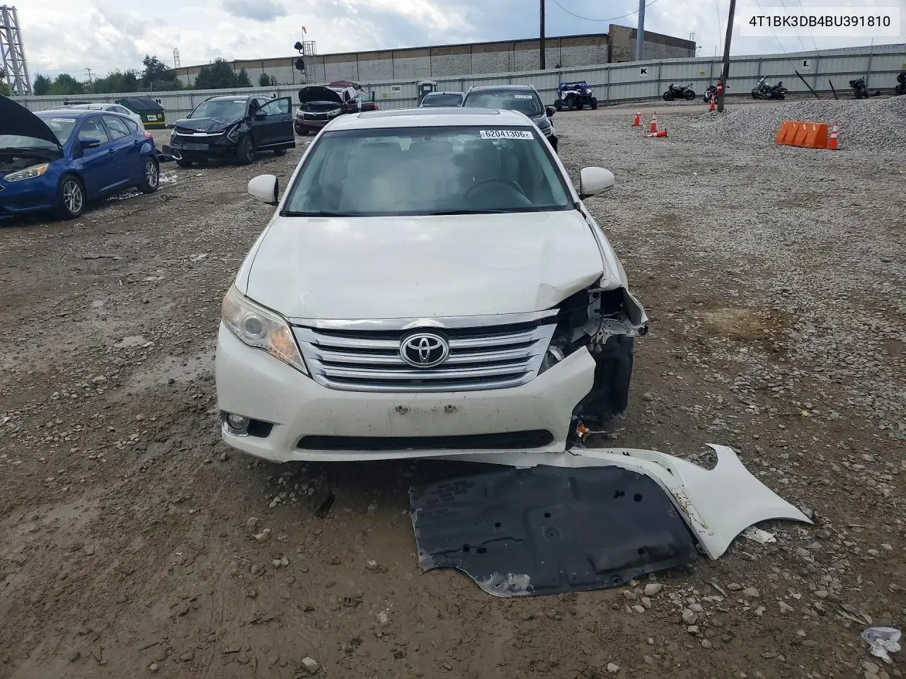2011 Toyota Avalon Limited VIN: 4T1BK3DB4BU391810 Lot: 62041306