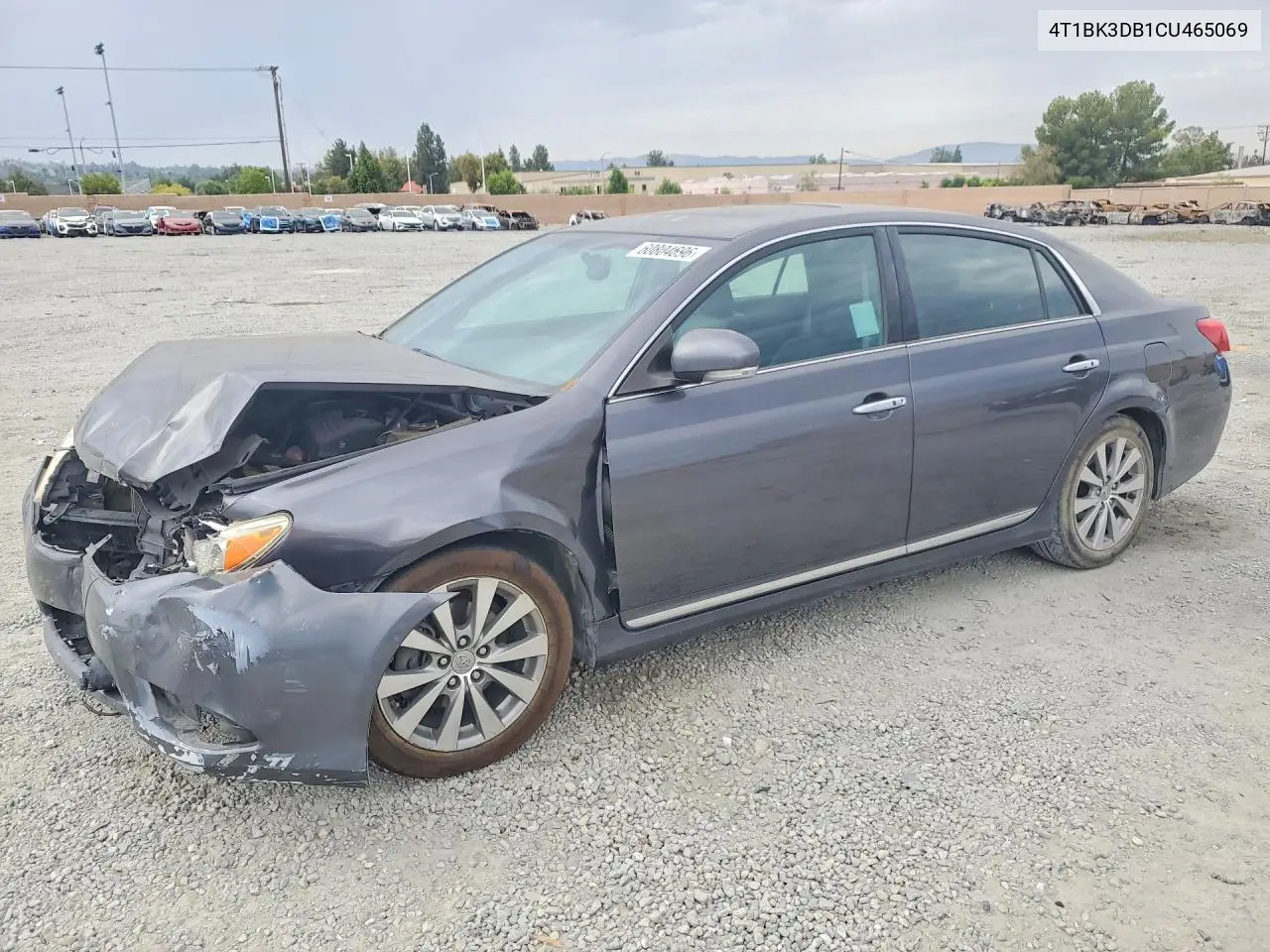2012 Toyota Avalon Limited VIN: 4T1BK3DB1CU465069 Lot: 60804696