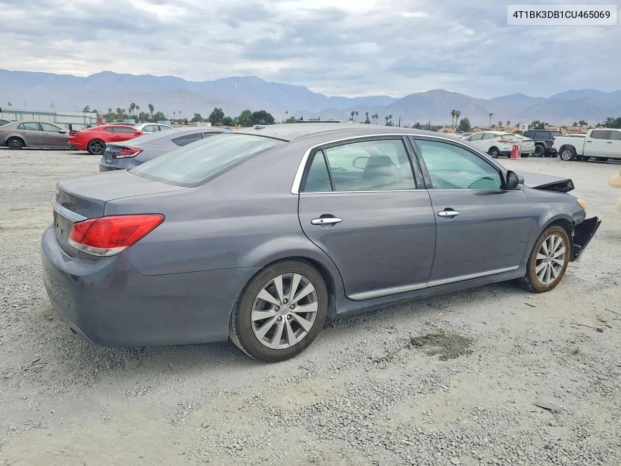 2012 Toyota Avalon Limited VIN: 4T1BK3DB1CU465069 Lot: 60804696
