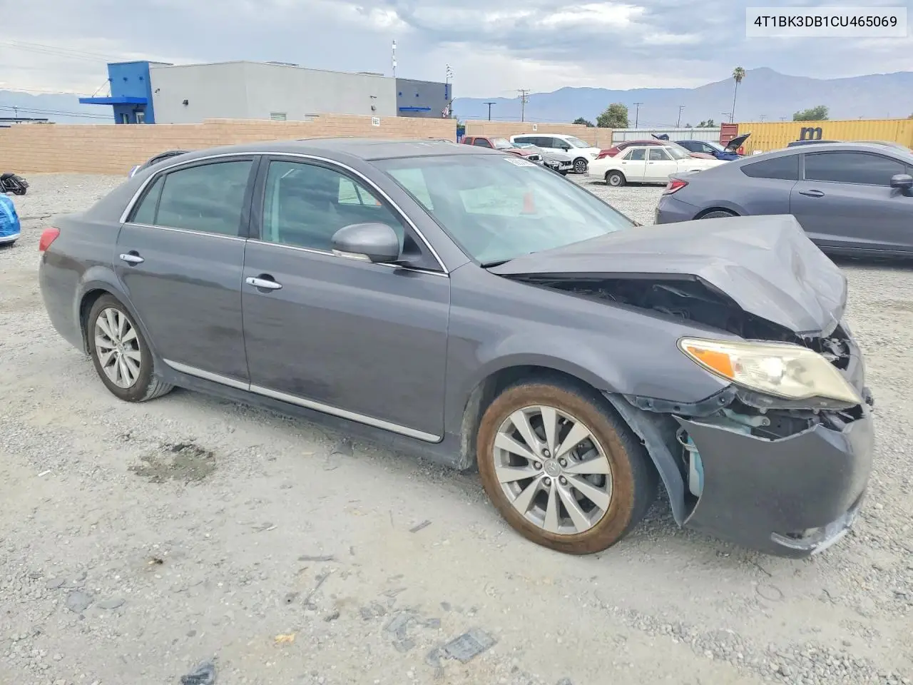 2012 Toyota Avalon Limited VIN: 4T1BK3DB1CU465069 Lot: 60804696