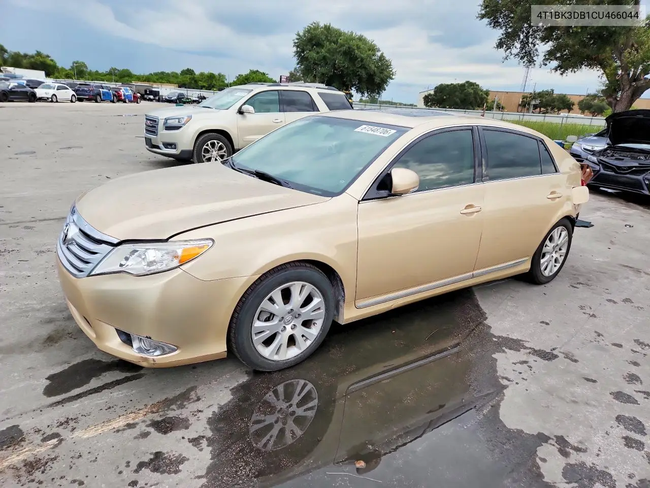 2012 Toyota Avalon Base VIN: 4T1BK3DB1CU466044 Lot: 61548706