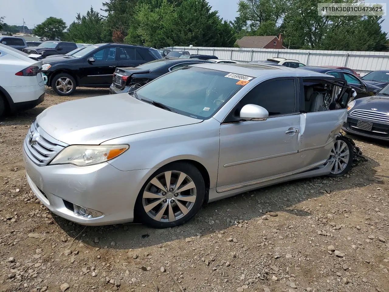 2012 Toyota Avalon Limited VIN: 4T1BK3DB1CU473625 Lot: 61599866