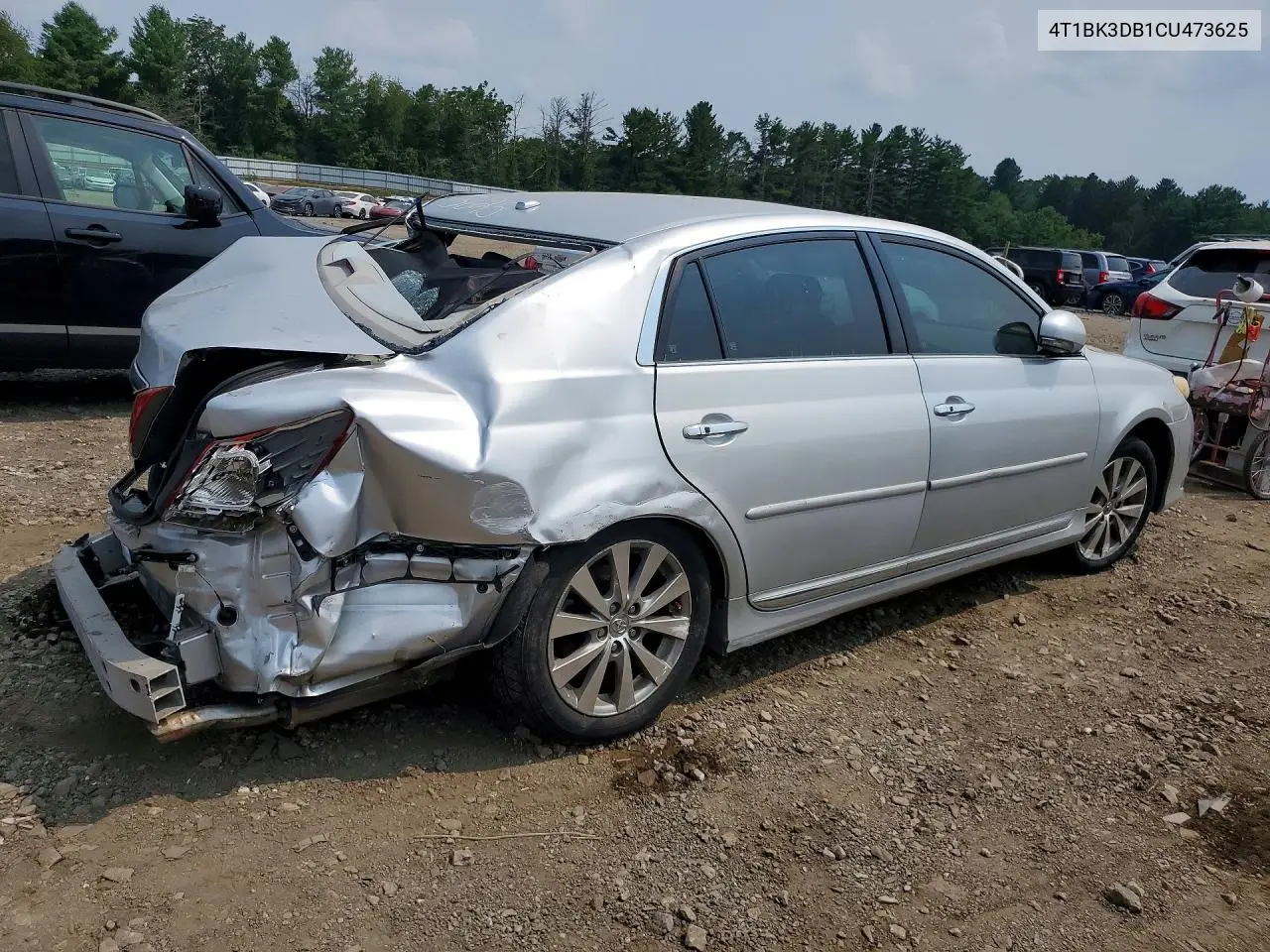 2012 Toyota Avalon Limited VIN: 4T1BK3DB1CU473625 Lot: 61599866