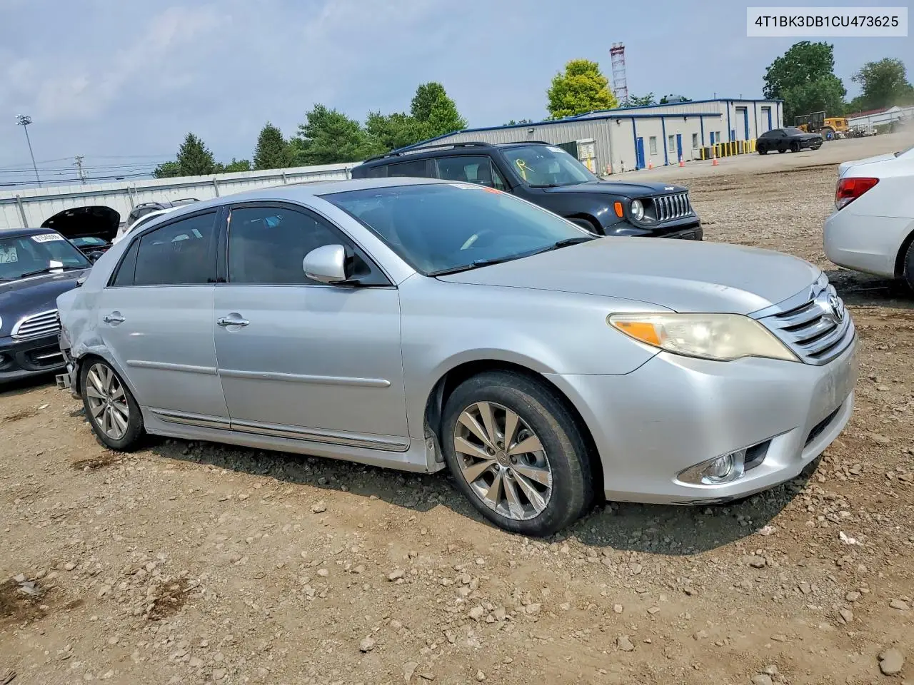 2012 Toyota Avalon Limited VIN: 4T1BK3DB1CU473625 Lot: 61599866