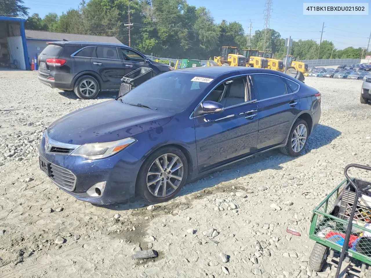 2013 Toyota Avalon Limited VIN: 4T1BK1EBXDU021502 Lot: 56411866