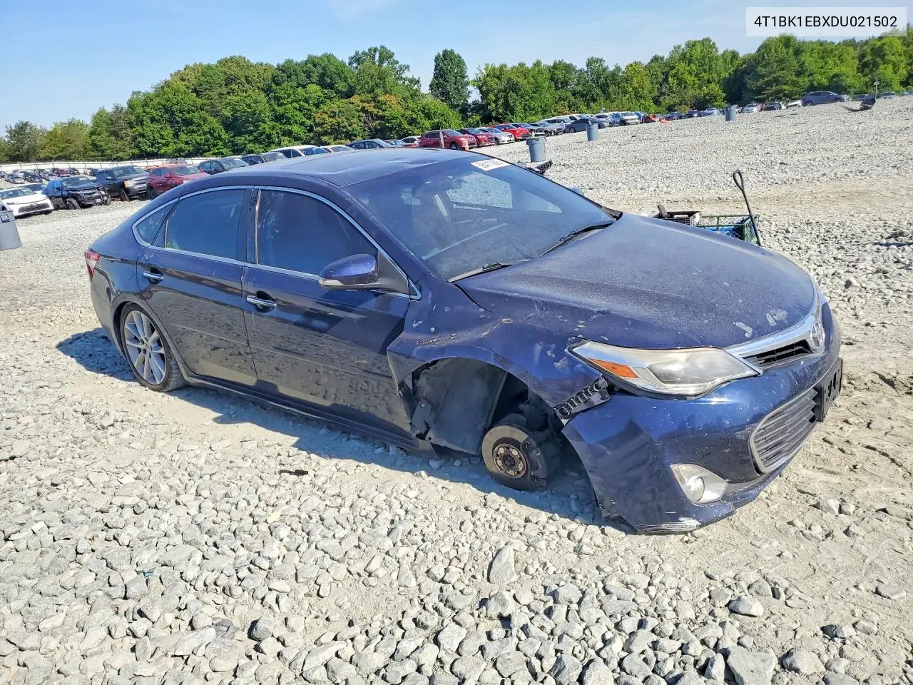 2013 Toyota Avalon Limited VIN: 4T1BK1EBXDU021502 Lot: 56411866