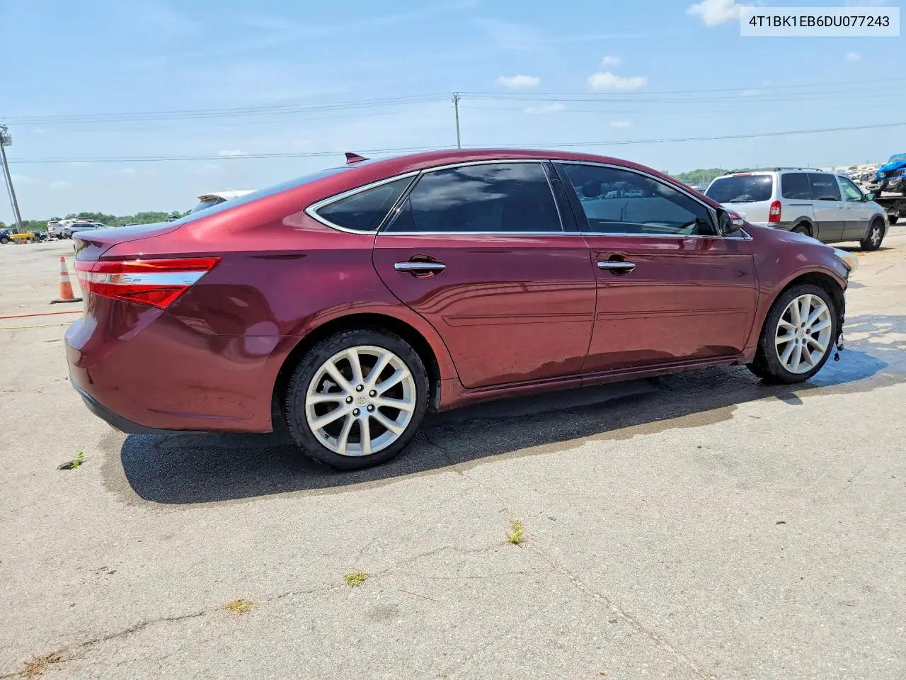 2013 Toyota Avalon Limited VIN: 4T1BK1EB6DU077243 Lot: 57246636
