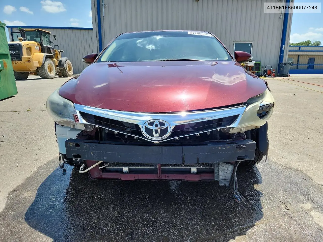 2013 Toyota Avalon Limited VIN: 4T1BK1EB6DU077243 Lot: 57246636