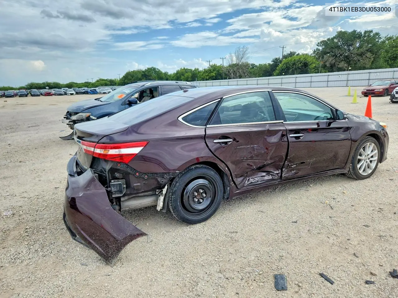 2013 Toyota Avalon Xle Touring VIN: 4T1BK1EB3DU053000 Lot: 61023496