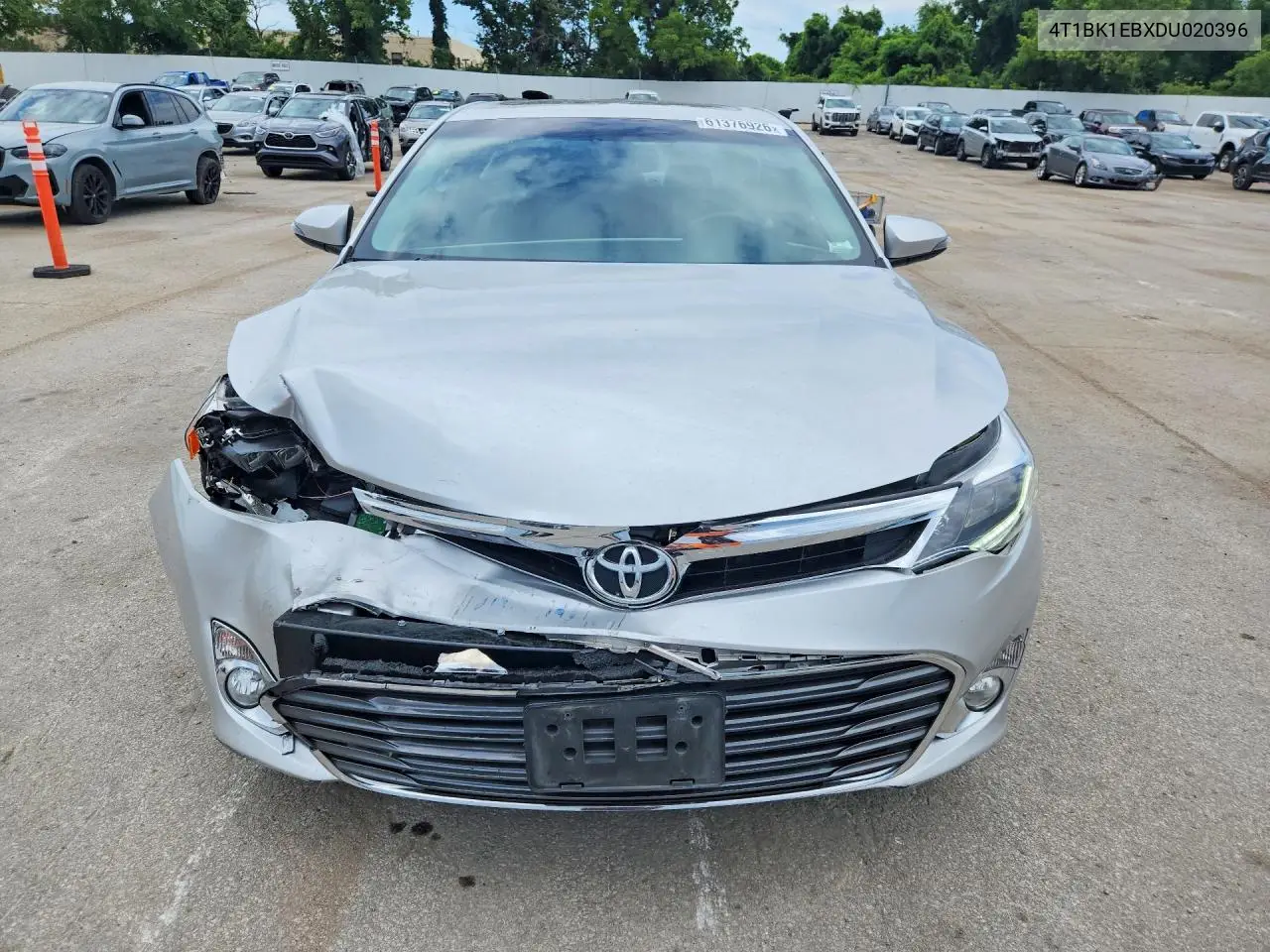 2013 Toyota Avalon Limited VIN: 4T1BK1EBXDU020396 Lot: 61376926