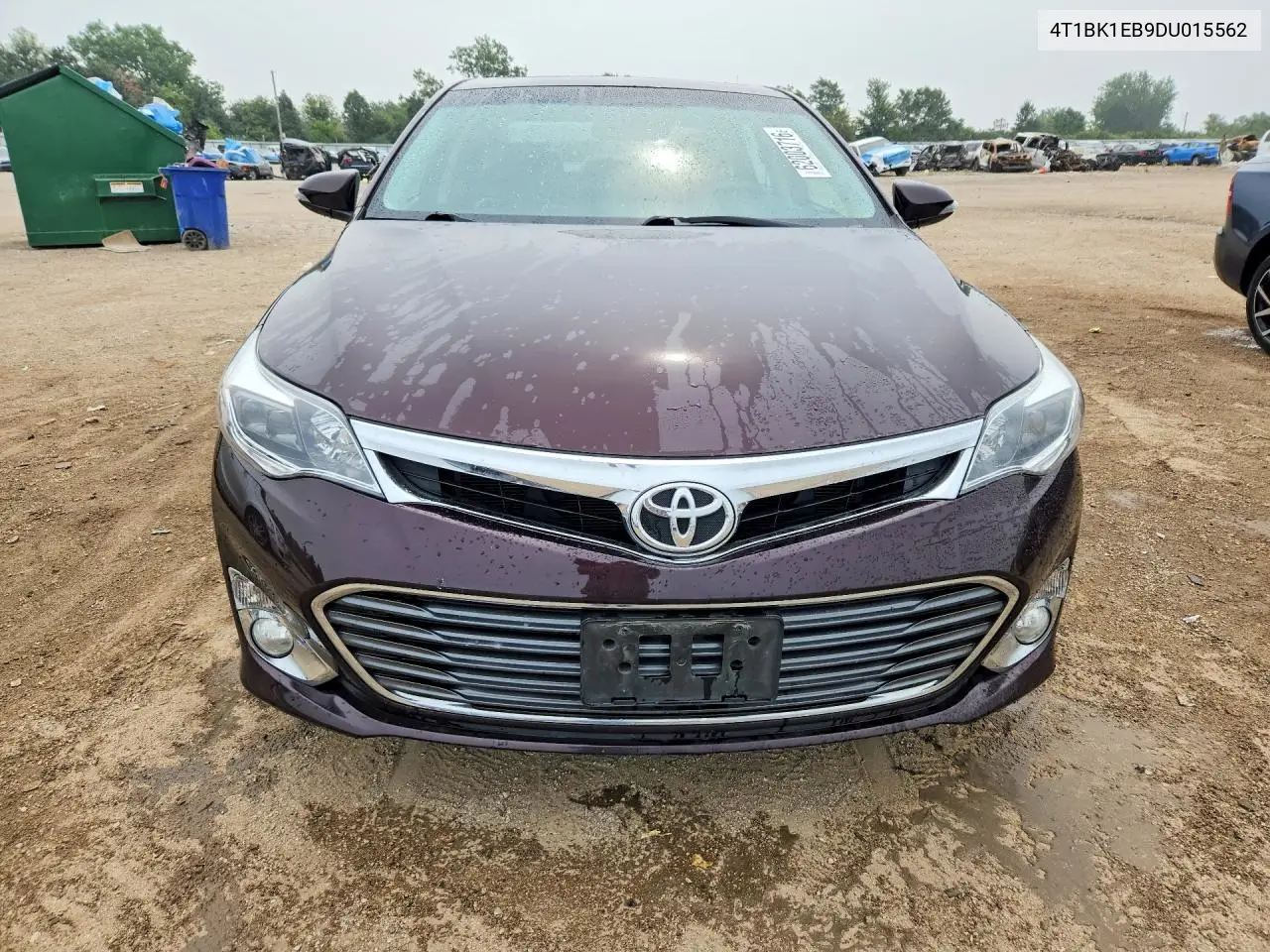 2013 Toyota Avalon Xle Touring VIN: 4T1BK1EB9DU015562 Lot: 62003716