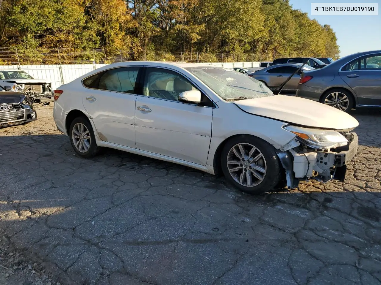 4T1BK1EB7DU019190 2013 Toyota Avalon Base