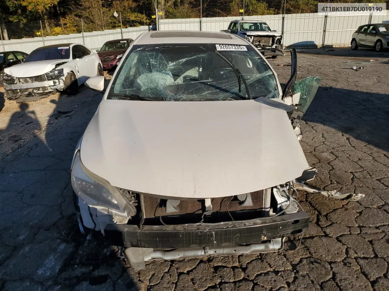 4T1BK1EB7DU019190 2013 Toyota Avalon Base