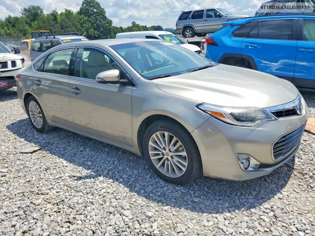 2014 Toyota Avalon Hybrid Limited VIN: 4T1BD1EBXEU030177 Lot: 55716466