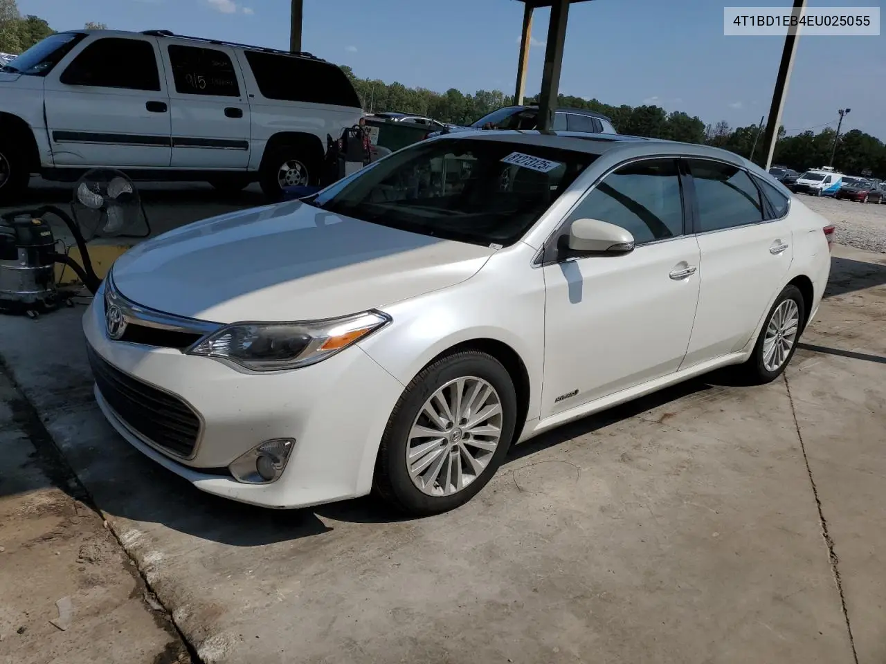 4T1BD1EB4EU025055 2014 Toyota Avalon Hybrid