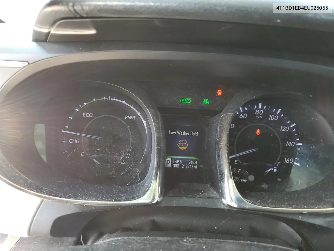 4T1BD1EB4EU025055 2014 Toyota Avalon Hybrid